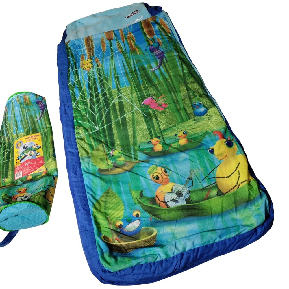 Miss Spiders Sunny Patch Friends Inflatable Slumber ReadyBed by Marshmallow VTG